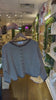 BROWN STRIPED BUTTON UP KNIT caridgan