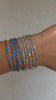 SEA GLASS BLUE CRYSTAL bracelet