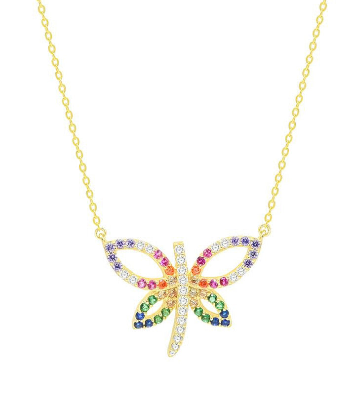 DRAGONFLY COLOR necklace