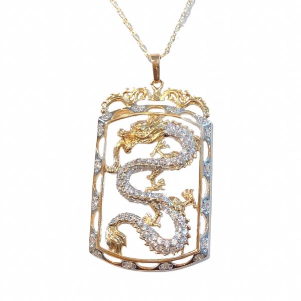 STRENGTH DRAGON necklace