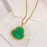 DEDAN BUDDHA JADE necklace