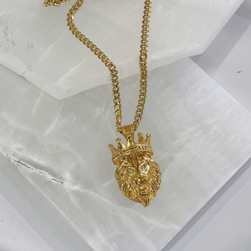 CROWNED LION necklace