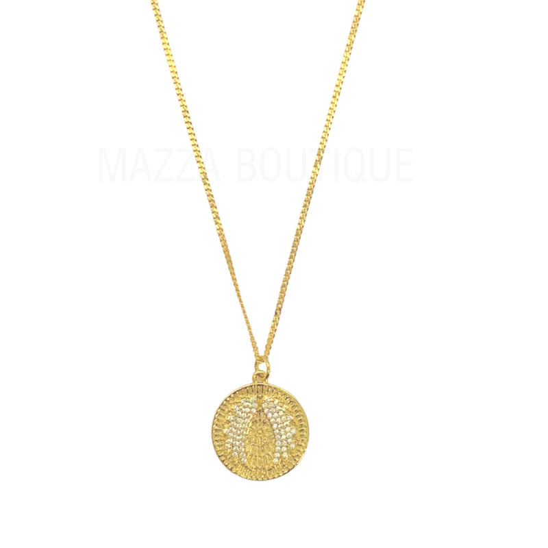 ANGEL WINGS COIN necklace