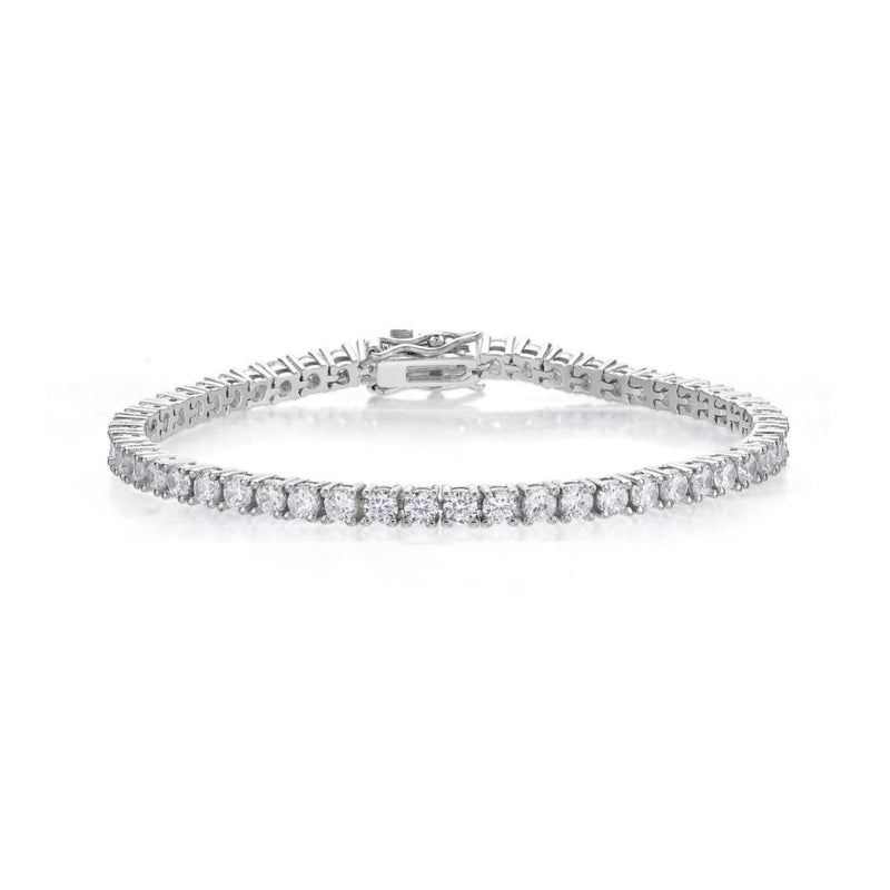 3MM SILVER TENNIS bracelet