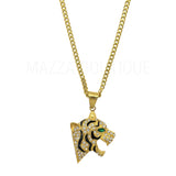PANTHER HEAD III necklace