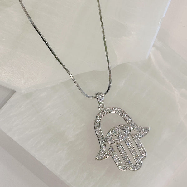 LARGE HAMSA necklace