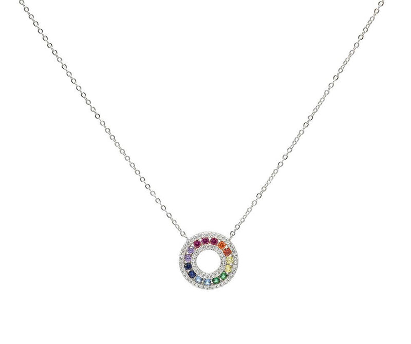 CIRCLE RAINBOW II necklace