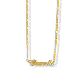 CUSTOM CLASSIC SCRIPT NAMEPLATE necklace
