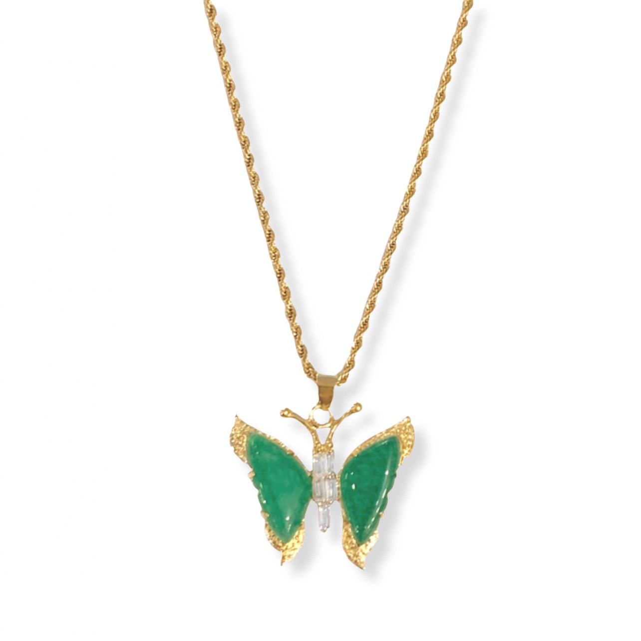 BUTTERFLY JADE necklace