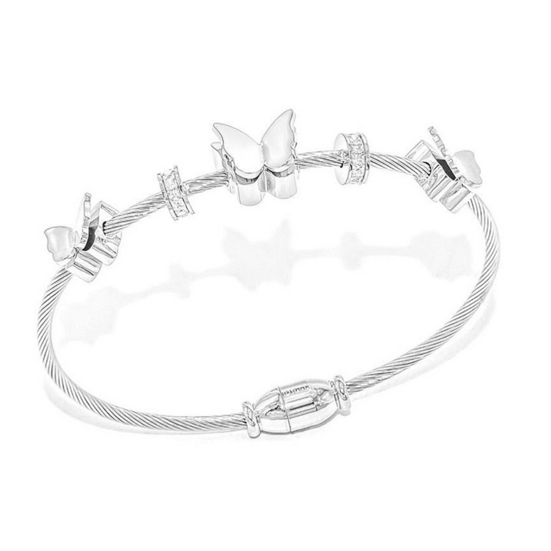 BUTTERFLY CABLE bangle