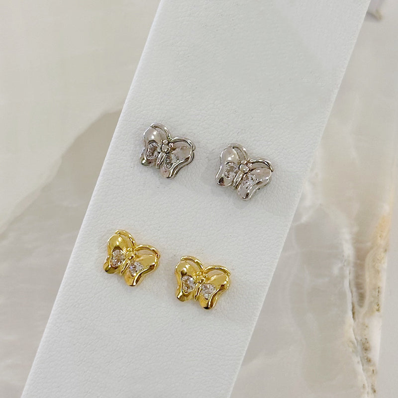 BUTTERFLY STUD earrings