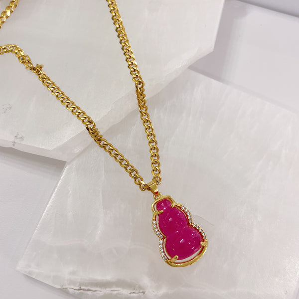 KEOLA FUCHSIA necklace