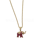RED ELEPHANT necklace
