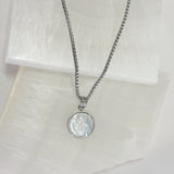 VIRGIN MARY ROUND MP SUPER MINI necklace