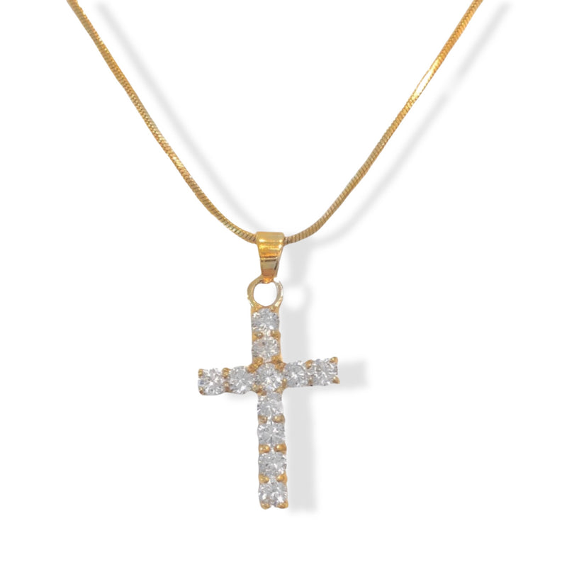 SMALL CROSS necklace