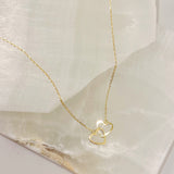 DOUBLE HEART MINI necklace