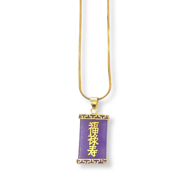 BLESSING LAVENDER necklace