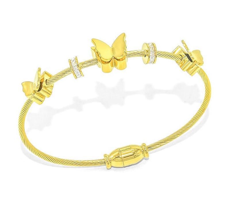 BUTTERFLY CABLE bangle