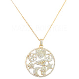 LARGE GOOD VIBES necklace