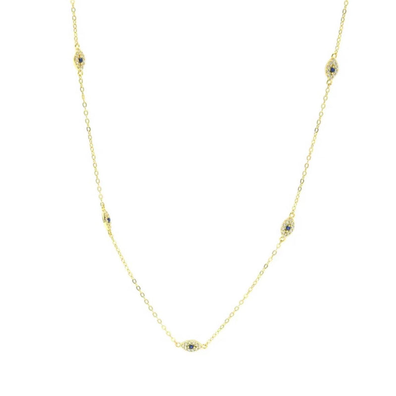 EVIL EYE BY THE YARD necklace