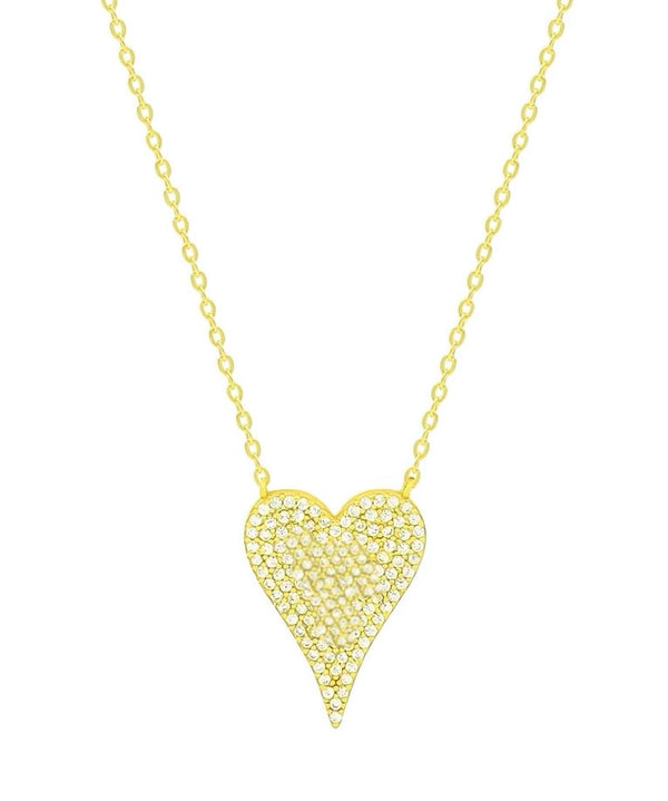 CRYSTAL HEART necklace