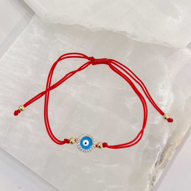 Red String Evil Eye Bracelet