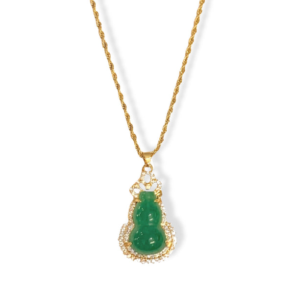 CRYSTAL JADE necklace