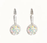 OPAL HUGGIE earrings