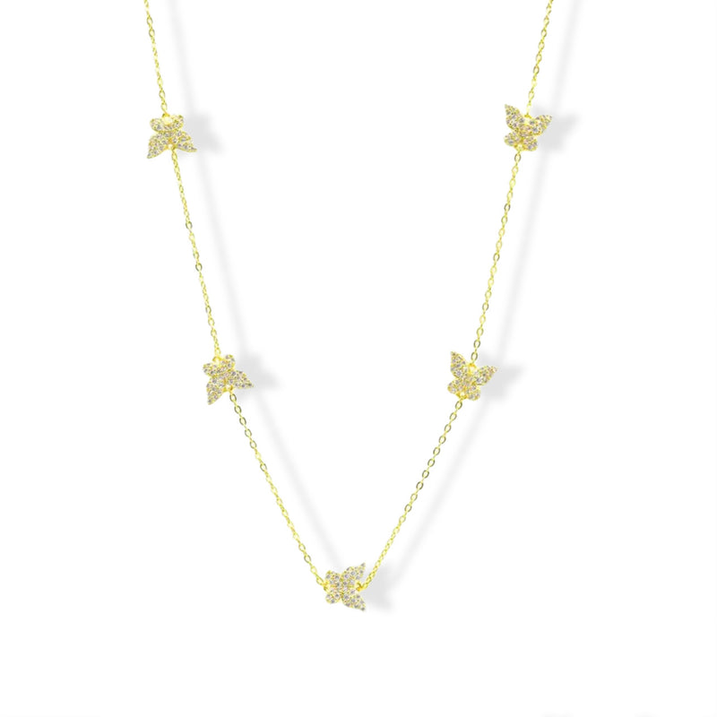 BUTTERFLY BY THE YARD necklace