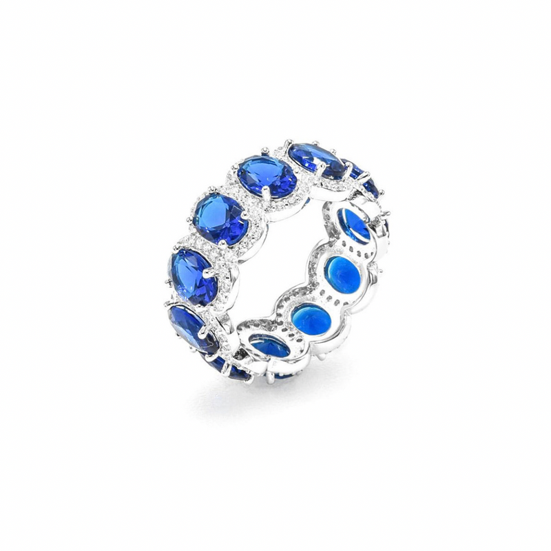 OXANA SAPPHIRE OVAL ring