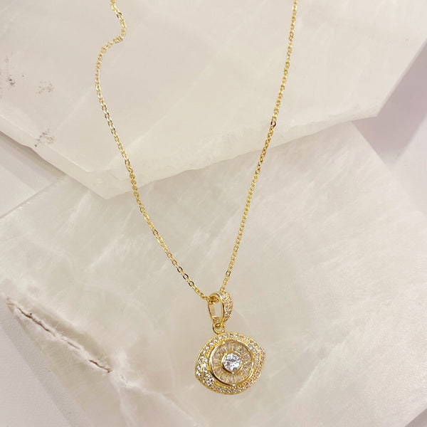 CRYSTAL EYE MINI necklace