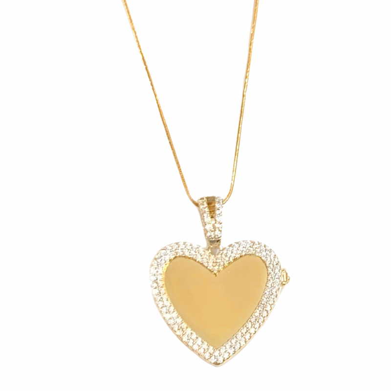HEART LOCKET necklace