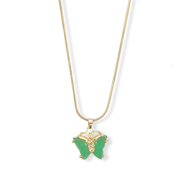 BUTTERFLY JADE MINI necklace