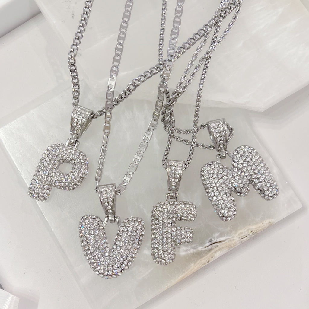 ネックレス・ペンダント Numbering Clear Quartz Bubble Necklace #7801 5BNY855 image_60eb6338-e085-4152-a447-