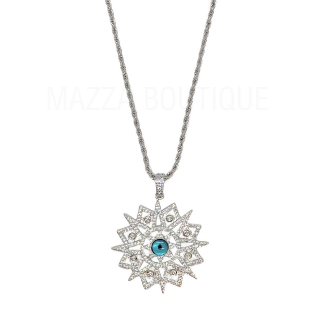 ICY EYE SILVER necklace