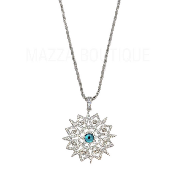 ICY EYE SILVER necklace