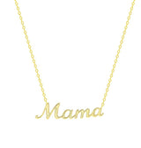 MAMA CURSIVE necklace