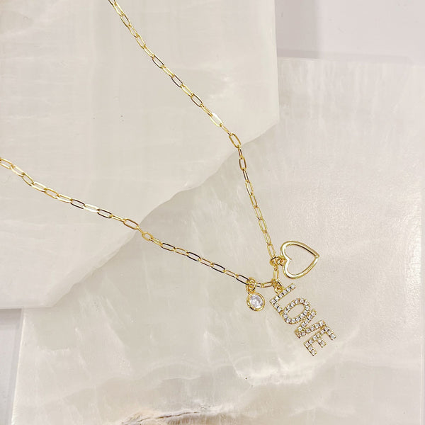 LOVE CHAIN LINK necklace