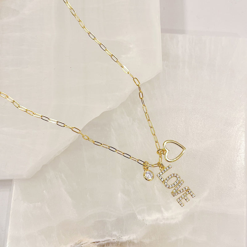 LOVE CHAIN LINK necklace