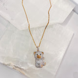 TEDDY CRYSTAL necklace