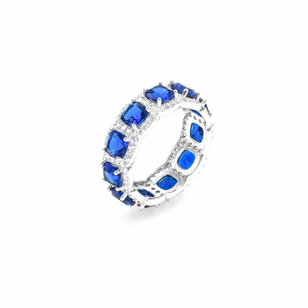 OXANA SAPPHIRE CUSHION CUT ring