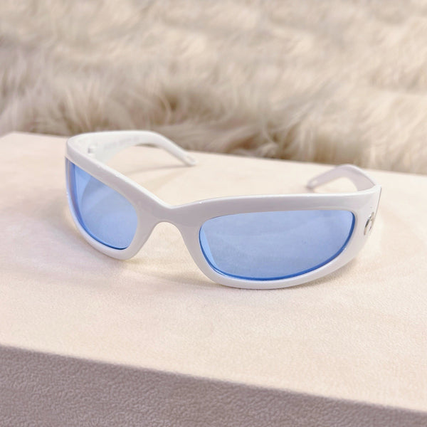 WHITE CRESCENT MOON sunglasses