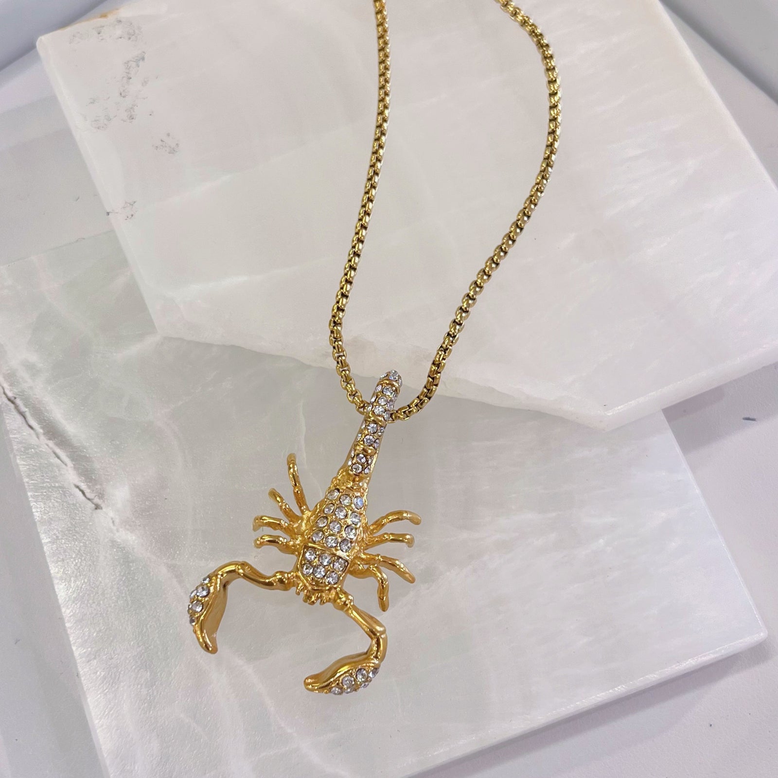 Scorpion necklace 2025