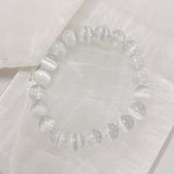 SELENITE 10MM BEADED bracelet