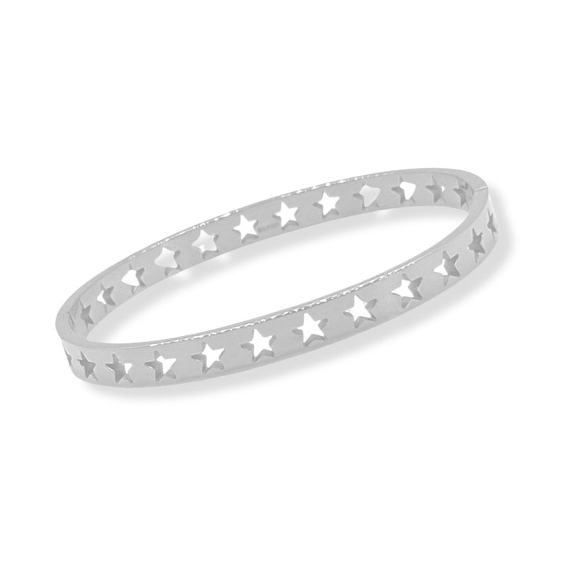 STAR SILVER bangle