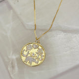 GOOD VIBES COIN necklace