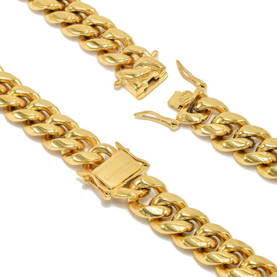 CUBAN STEEL 12MM chain
