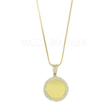 CIRCLE LOCKET necklace