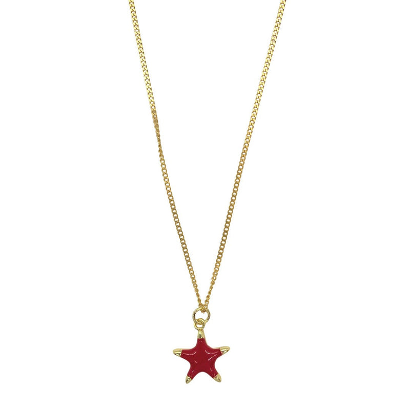 RED STAR MINI necklace