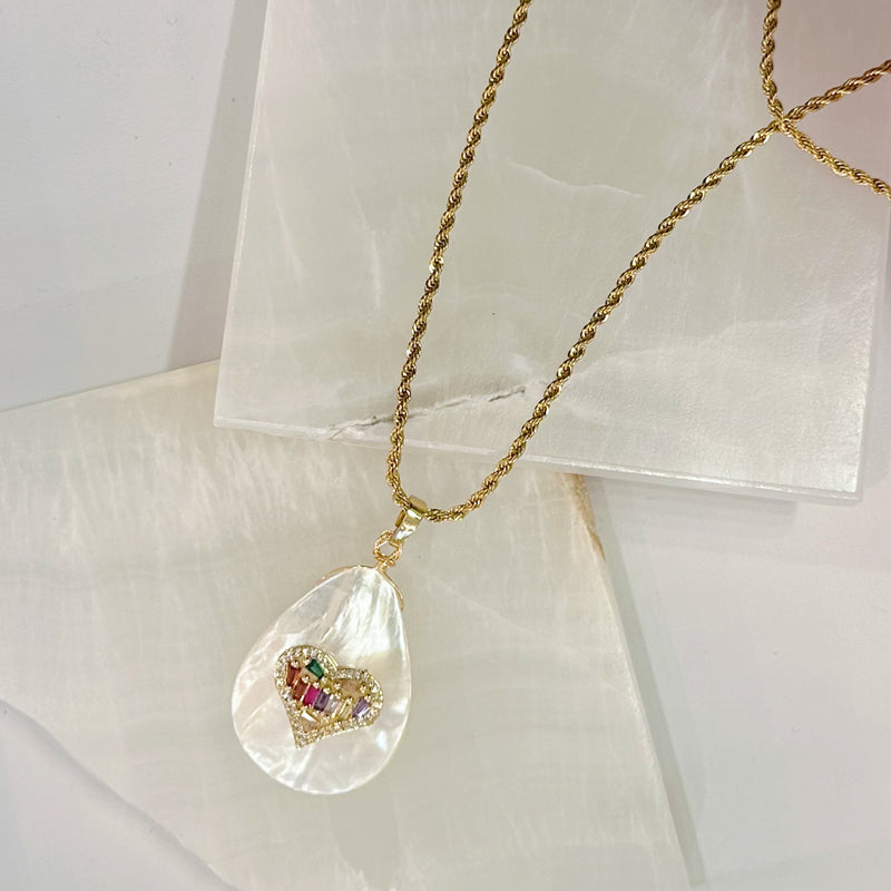 HEART MP necklace